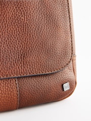 Tan Brown Messenger Bag - Image 9 of 10
