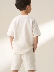 Angel & Rocket Natural Arthur Textured Slub Set - Image 3 of 7