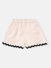 Angel & Rocket Cream Brooke Ric Rac Shirt & Shorts Set - Image 5 of 6