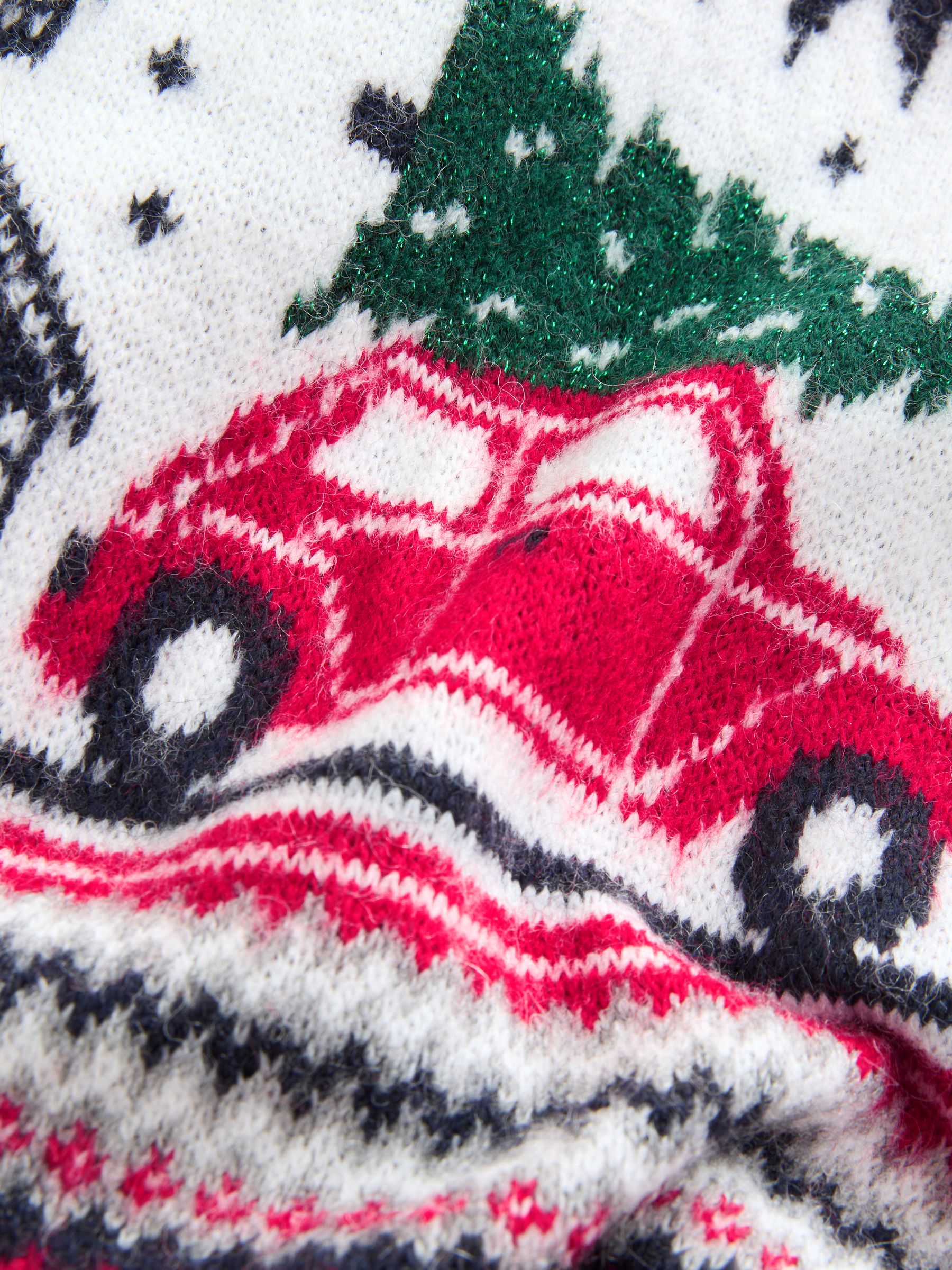 Buy Red Fairisle Pattern Matching Family Christmas Jumper from Next ...