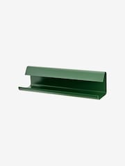 MADE.COM Dark Green Wesley Metal Display Wall Shelf - Image 2 of 4