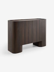 MADE.COM Dark Wood Effect Kain Small Sideboard - Image 6 of 7
