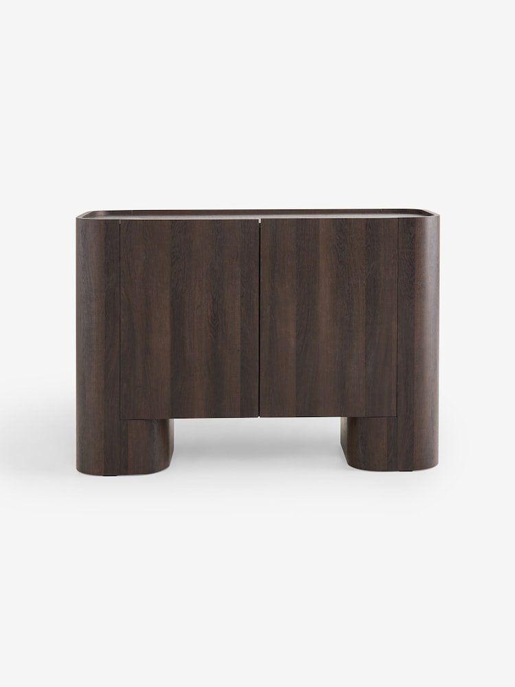 MADE.COM Dark Wood Effect Kain Small Sideboard - Image 7 of 7 MADE.COM Dark Wood Effect Kain Small Sideboard - Image 7 of 7