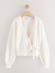 Ecru - Side Tie Wrap Cardigan - Imagem 5 de 9