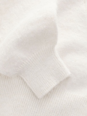 Ecru - Side Tie Wrap Cardigan - Imagem 8 de 9
