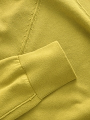 Citrine Yellow Soft Touch V-Neck Cotton Rich Button Up Cardigan - Image 9 of 10