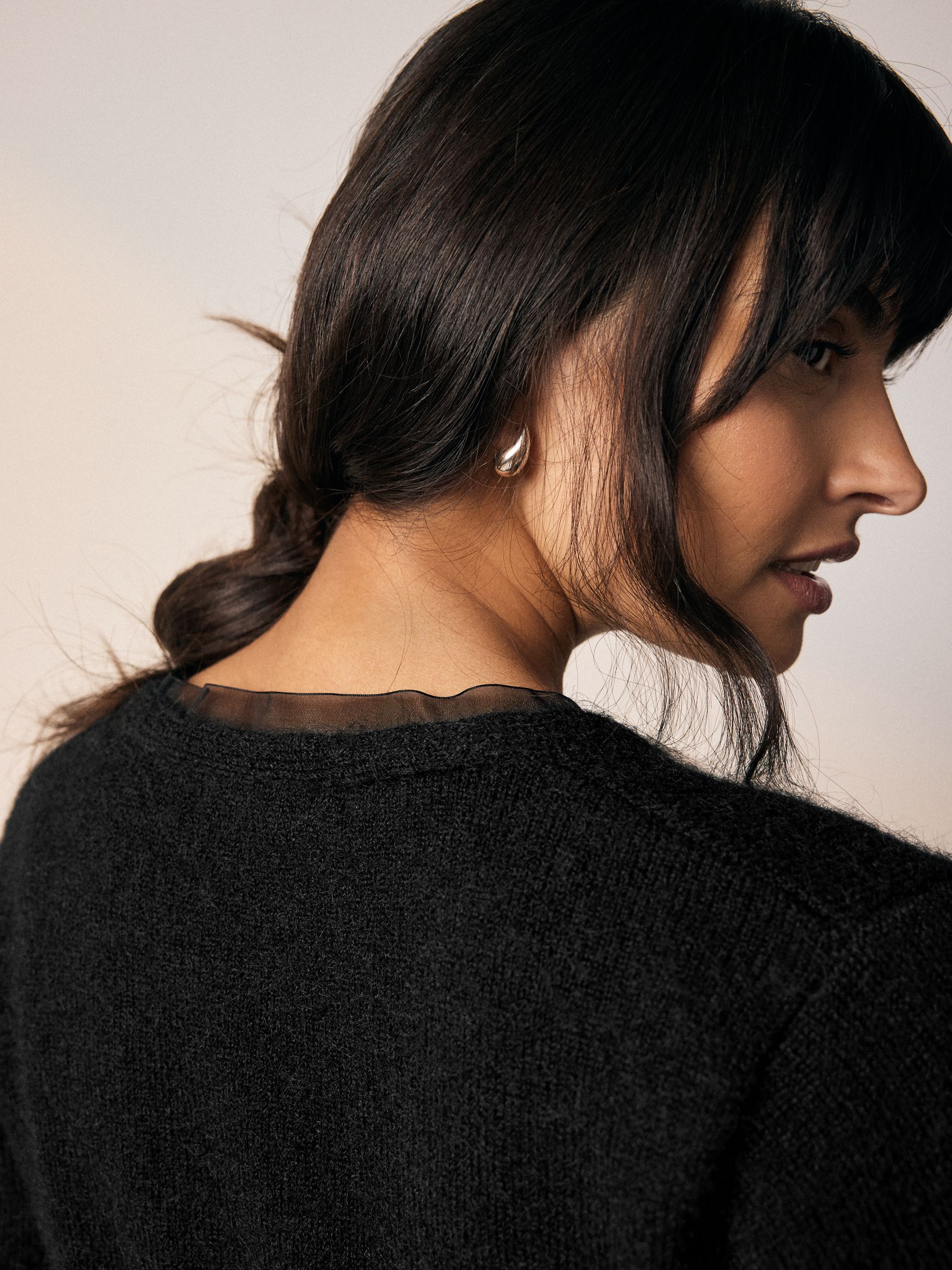 トップス theredthread S wire tie cardigan black Buy Black Side Tie Wrap Cardigan from Next USA