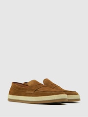 Schuh Green Rin Suede Loafers - Image 2 of 4