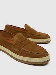 Schuh Green Rin Suede Loafers - Image 3 of 4