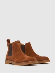 بني فاتح - Schuh Dawn Chelsea Boots - صورة 3 من 4