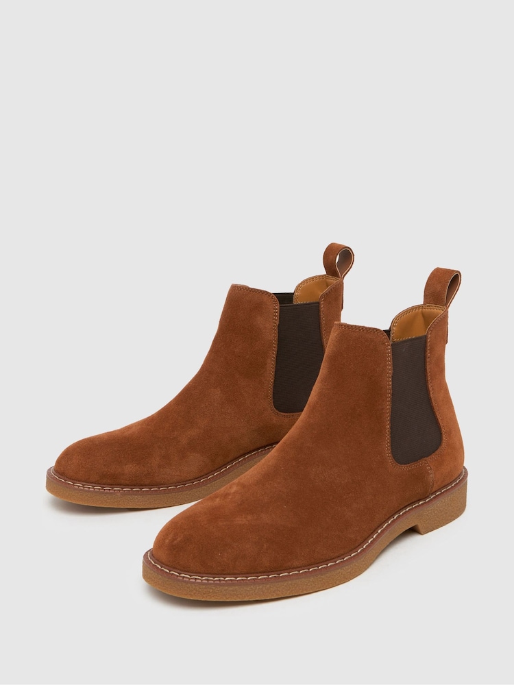 بني فاتح - Schuh Dawn Chelsea Boots - صورة 4 من 4
