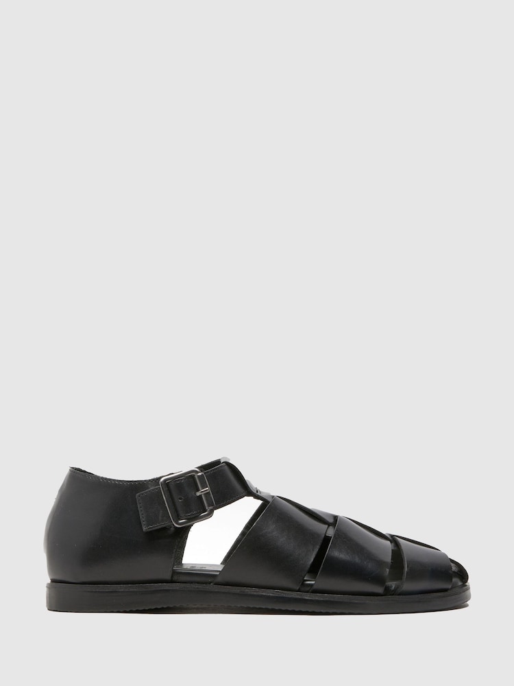 Schuh Sirius Leather Fisherman Shoes - Image 1 of 4