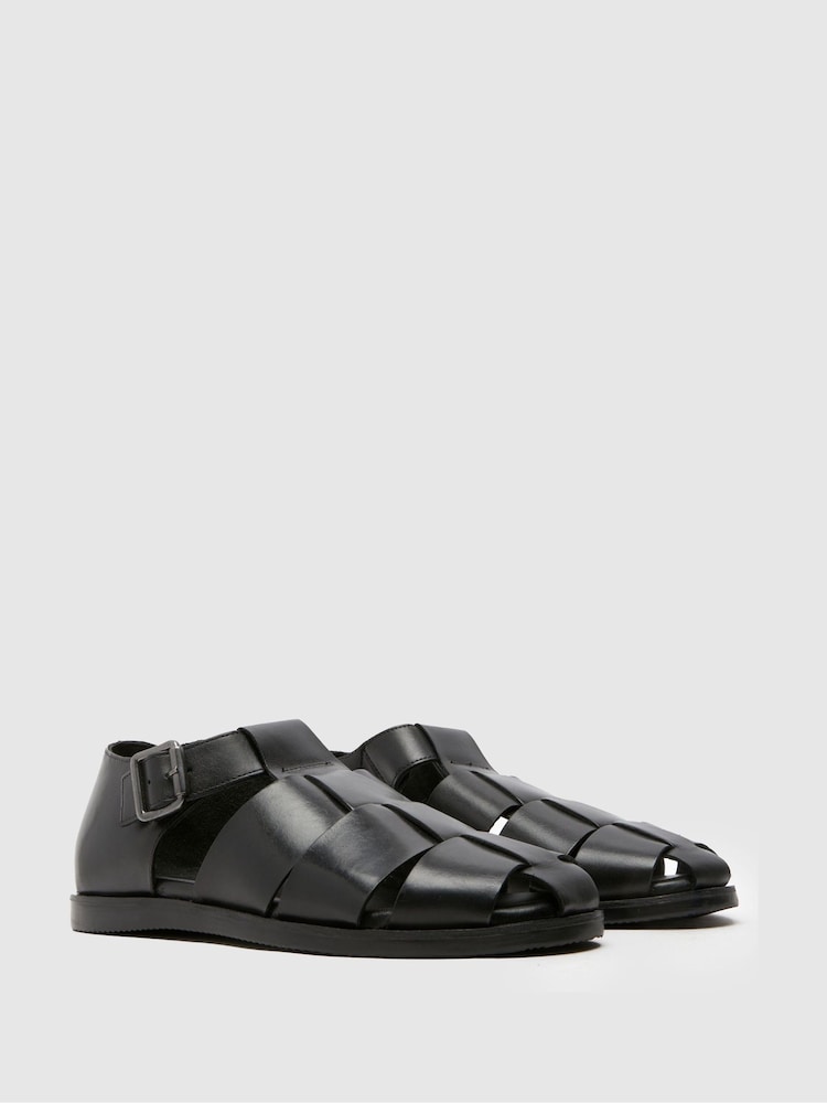 Schuh Sirius Leather Fisherman Shoes - Image 2 of 4