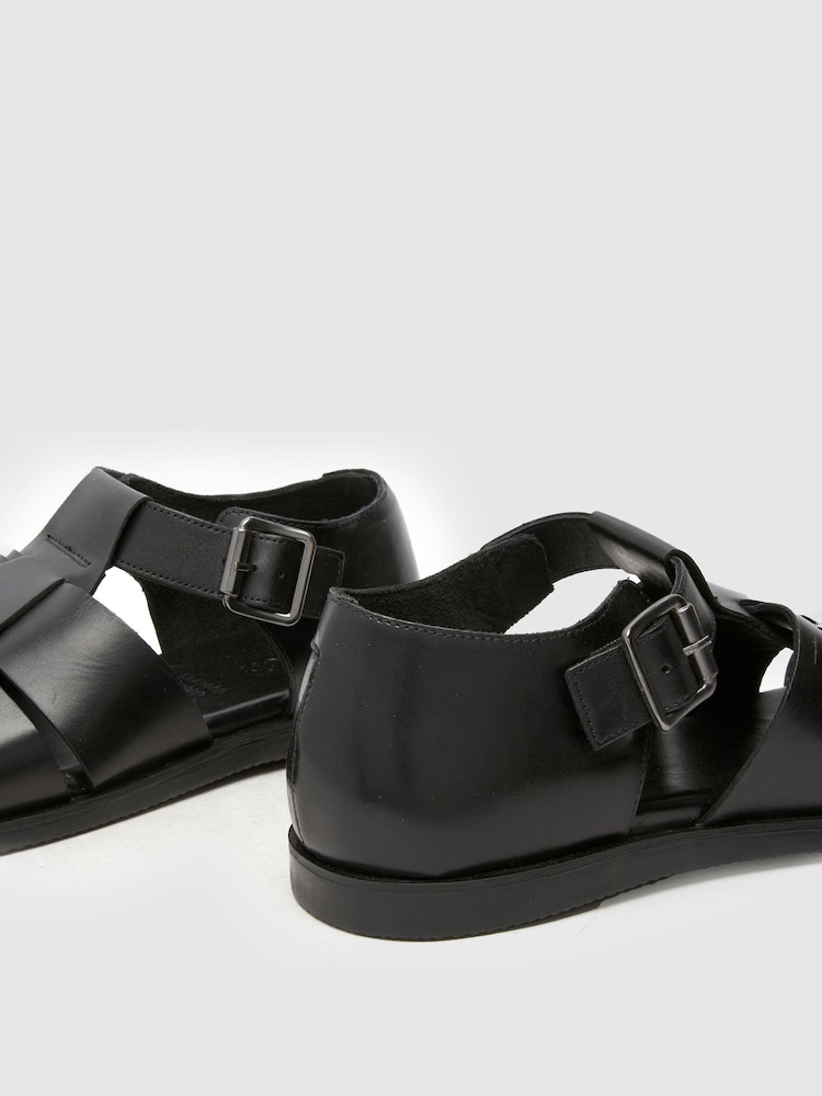 Schuh Sirius Leather Fisherman Shoes - Image 4 of 4