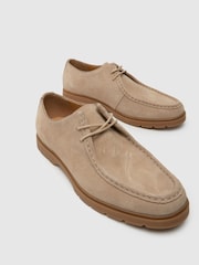 Schuh Natural Pace Suede Moccasins - Image 3 of 4