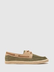 Schuh EC Perez Suede Boat Black Shoes - Image 1 of 4