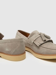 Schuh Reggie Suede Brown Loafers - Image 4 of 4