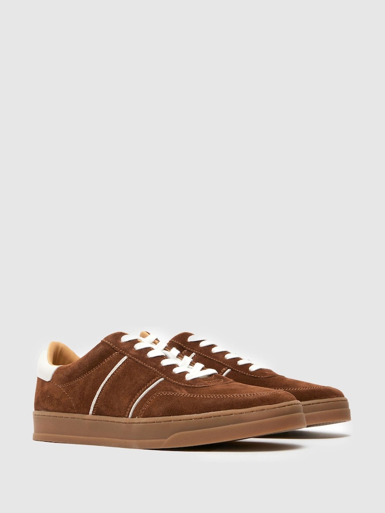 Schuh Winnie Suede Trainers - Image 2 of 4
