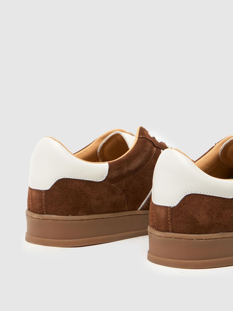 Schuh Winnie Suede Trainers - Image 4 of 4