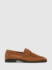 Schuh Natural Rush Suede Loafers - Image 1 of 4
