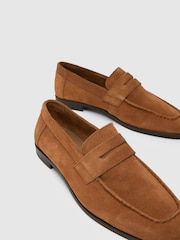 Schuh Natural Rush Suede Loafers - Image 3 of 4