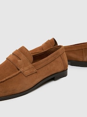 Schuh Natural Rush Suede Loafers - Image 4 of 4