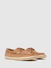 Schuh EC Perez Suede Boat Black Shoes - Image 2 of 4