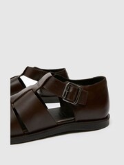Schuh Sirius Leather Fisherman Shoes - Image 3 of 4