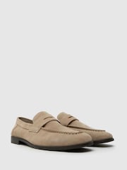 Schuh Natural Rush Suede Loafers - Image 2 of 4