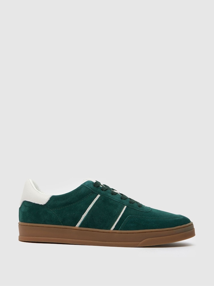 Schuh Winnie Suede Trainers - Image 1 of 4
