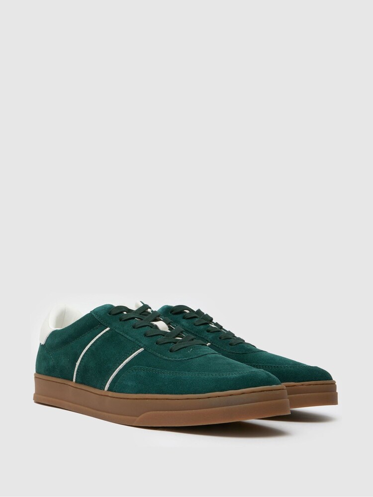 Schuh Winnie Suede Trainers - Image 2 of 4