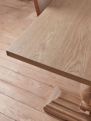 Cox & Cox Natural Aiana Dining Table - Image 4 of 7