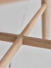Cox & Cox Set of 2 Natural Two Baylin Dining Chairs - Image 4 of 7