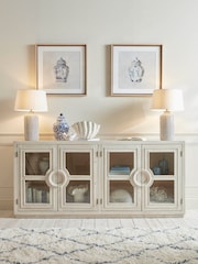 Cox & Cox White Washed Rayen Sideboard - Image 1 of 7