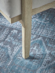 Cox & Cox Natural Woven Rope Occasional Chair - Image 5 of 7