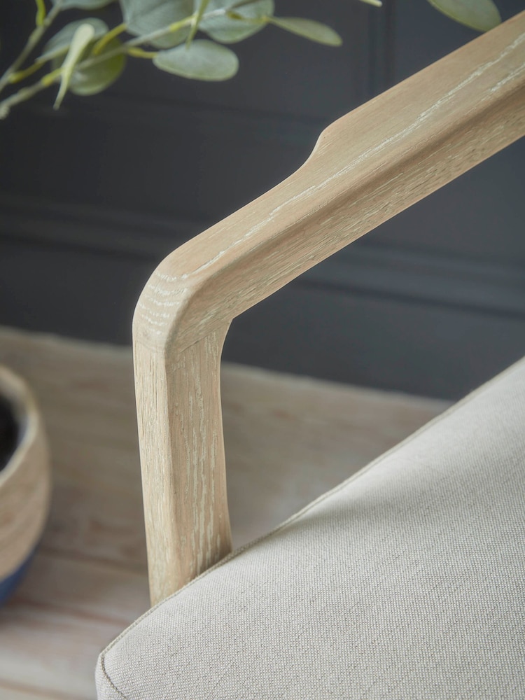 Cox & Cox Natural Woven Rope Occasional Chair - Image 7 of 7