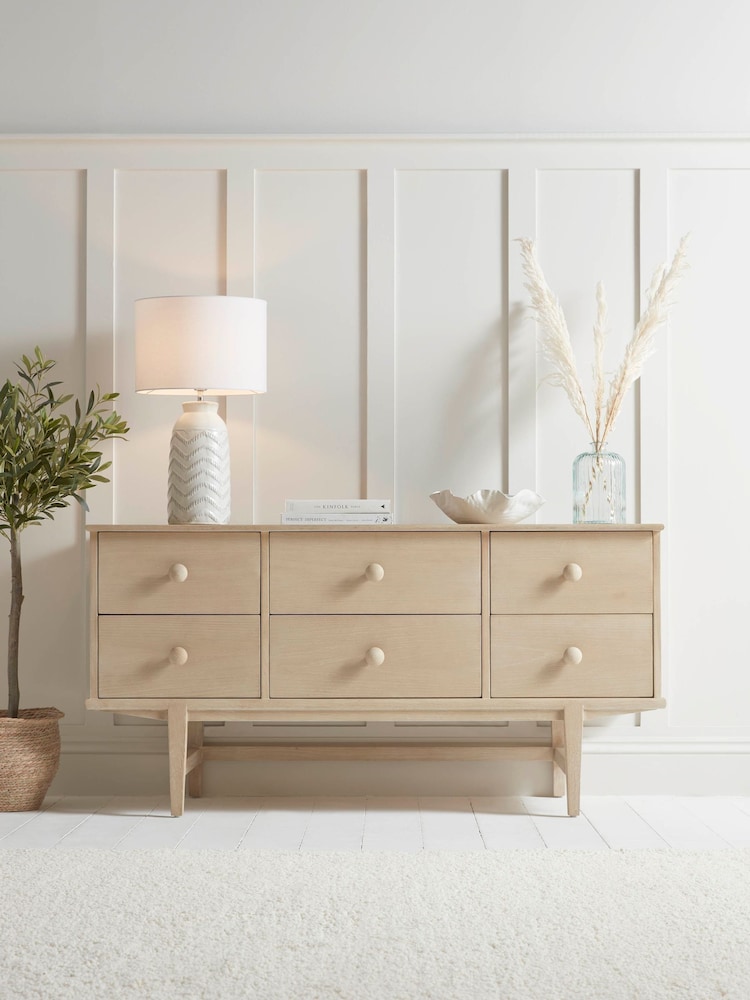 Cox & Cox Natural Katara Sideboard - Image 1 of 8