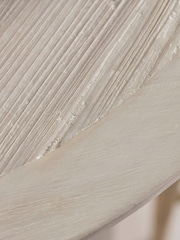 Cox & Cox Whitewashed Quinn Dining Table - Image 2 of 8