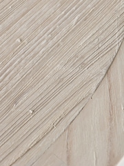 Cox & Cox Whitewashed Quinn Dining Table - Image 3 of 8