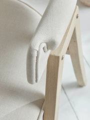 Cox & Cox Natural Kaya Dining Chair - Image 2 of 5