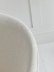 Cox & Cox Natural Kaya Dining Chair - Image 4 of 5