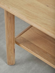 Cox & Cox Natural Oslo Oak Hallway Bench - Image 3 of 5