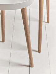 Cox & Cox Grey Large Mila Side Table - Image 2 of 5