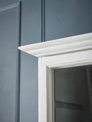 Cox & Cox White Washed Vejle Display Cabinet - Image 3 of 7