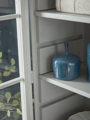 Cox & Cox White Washed Vejle Display Cabinet - Image 6 of 7
