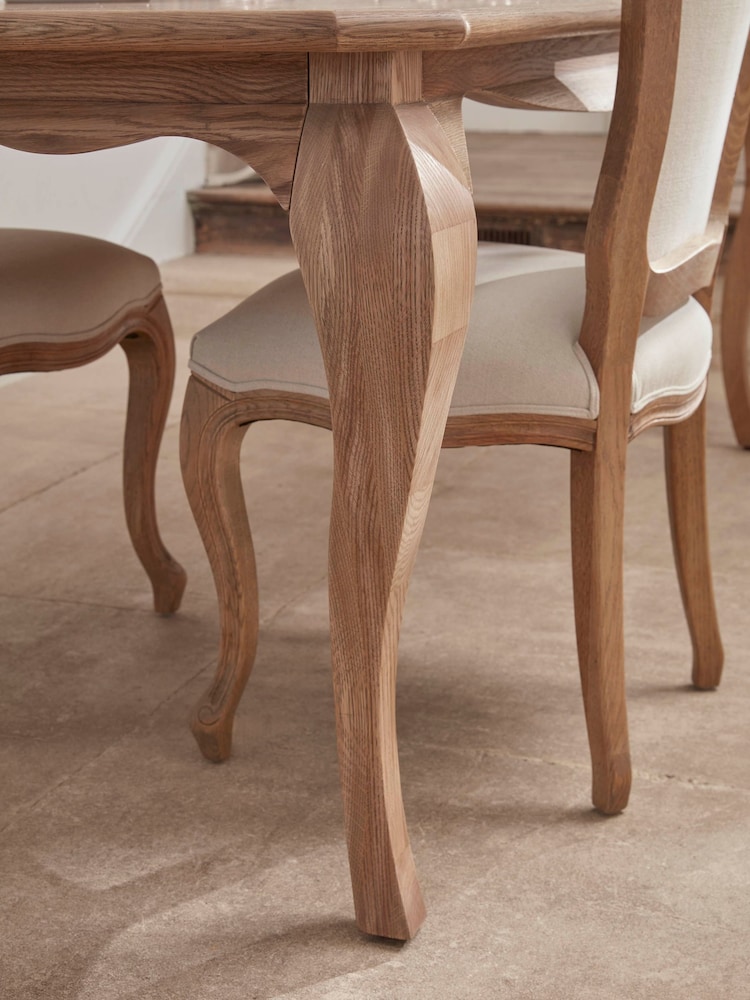 Cox & Cox Natural Soline Dining Table - Image 2 of 5