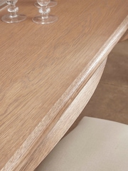 Cox & Cox Natural Soline Dining Table - Image 5 of 5