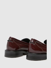 Schuh Lori Leather Snaffle Black Loafers - Image 4 of 4