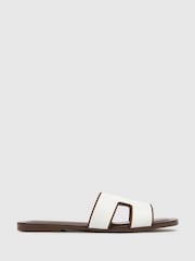 Schuh Tandra Leather Mule Sandals - Image 1 of 4