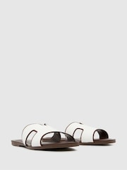 Schuh Tandra Leather Mule Sandals - Image 2 of 4